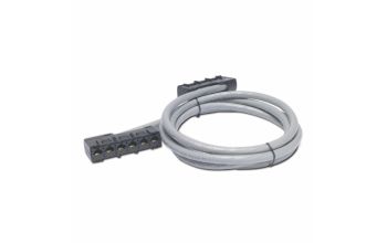 APC 25ft Cat5e UTP, 6x RJ-45 - 6x RJ-45 Netzwerkkabel Grau 7,62 m U/UTP (UTP)