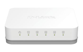 D-Link GO-SW-5G Unmanaged Gigabit Ethernet (10/100/1000) Weiß