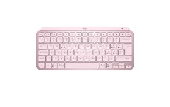 Logitech MX Keys Mini Tastatur RF Wireless + Bluetooth QWERTY Italienisch Pink