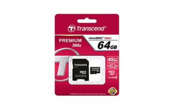 Transcend TS64GUSDXC10 Speicherkarte 64 GB MicroSDXC NAND Klasse 10