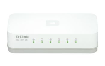 D-Link GO-SW-5E/E Netzwerk-Switch Unmanaged Fast Ethernet (10/100) Weiß