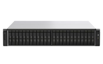 QNAP TS-h2490FU NAS Rack (2U) Ethernet/LAN Schwarz, Grau 7302P