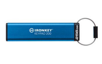 Kingston Technology IronKey 256GB Keypad 200, FIPS 140-3 Lvl 3 (ausstehend) AES-256 Verschlüsselung