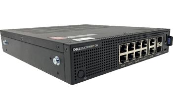 DELL N-Series N1108EP-ON Managed L2 Gigabit Ethernet (10/100/1000) Power over Ethernet (PoE) 1U Schwarz