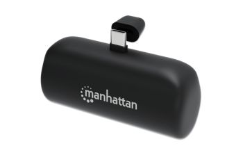 Manhattan 102612 Powerbank Lithium-Ion (Li-Ion) 5000 mAh Schwarz