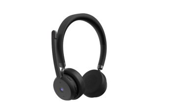 Lenovo Wireless VoIP Headset Kopfhörer Kabellos Kopfband Büro/Callcenter Bluetooth Schwarz