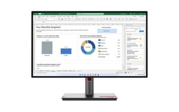 Lenovo ThinkVision P27h-30 LED display 68,6 cm (27") 2560 x 1440 Pixel Quad HD LCD Schwarz