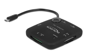 DeLOCK 65529 Kartenleser USB 2.0 Schwarz