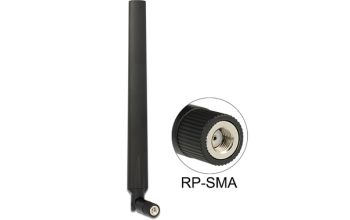 DeLOCK 88899 Netzwerk-Antenne Omnidirektionale Antenne RP-SMA 7 dBi