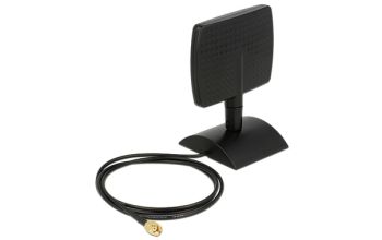 DeLOCK 88902 Netzwerk-Antenne Richtantenne RP-SMA 6 dBi