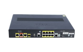 Cisco C891F-K9 Kabelrouter Gigabit Ethernet Schwarz, Grau
