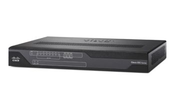 Cisco C897VAM-W-E-K9 WLAN-Router Gigabit Ethernet Dual-Band (2,4 GHz/5 GHz) Schwarz