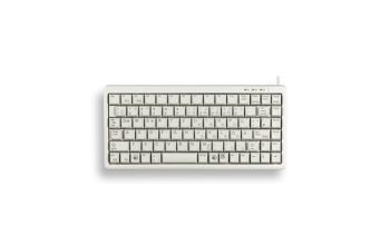 CHERRY G84-4100 Tastatur USB QWERTY Nordisch Grau