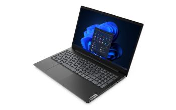 Lenovo V V15 Laptop 39,6 cm (15.6") Full HD Intel® Core™ i3 i3-1315U 8 GB DDR4-SDRAM 256 GB SSD Wi-Fi 5 (802.11ac) Windows 11 Pro Schwarz