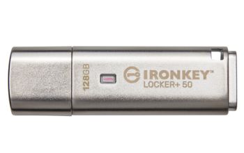 Kingston Technology IronKey 128GB IKLP50 AES USB, w/256bit Encryption