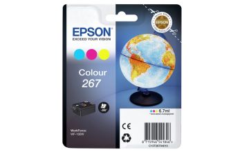 Epson Globe Singlepack Colour 267 ink cartridge