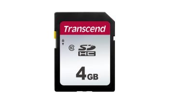 Transcend SDHC 300S 4GB NAND Klasse 10