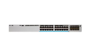 Cisco Catalyst C9300-24UX-A Netzwerk-Switch Managed L2/L3 10G Ethernet (100/1000/10000) Power over Ethernet (PoE) 1U Grau