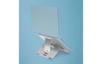 R-Go Tools Riser R-Go Flexibel Laptop-Ständer, silber