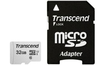 Transcend microSDHC 300S 32GB NAND Klasse 10