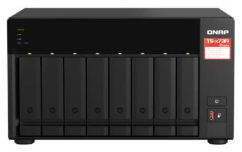 QNAP TS-873A NAS Tower Ethernet/LAN Schwarz V1500B