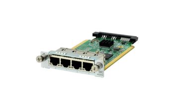 HPE MSR 4-port Gig-T Switch SIC Module Netzwerk-Switch-Modul Gigabit Ethernet