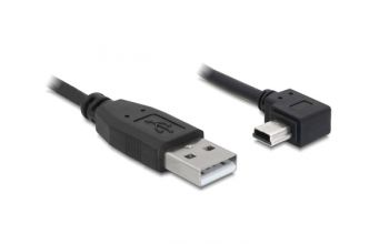 DeLOCK 82681 USB Kabel 1 m USB A Mini-USB B Schwarz