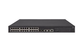 HPE FlexNetwork 5130 24G POE+ 2SFP+ 2XGT (370W) EI Managed L3 Gigabit Ethernet (10/100/1000) Power over Ethernet (PoE) 1U Grau