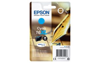 Epson Pen and crossword Singlepack Cyan 16XL DURABrite Ultra Ink