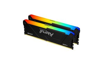 Kingston Technology FURY 16GB 3733MT/s DDR4 CL19 DIMM (2er-Kit) Beast RGB