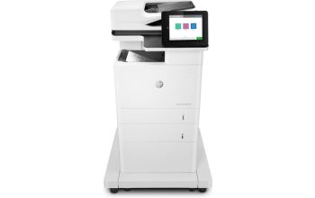 HP LaserJet Enterprise M635fht MFP, Drucken, Kopieren, Scannen, Faxen, Drucken über den USB-Anschluss vorn; Scannen in E-Mail/PDF; beidseitiger Druck; ADF für 150 Blatt; hohe Sicherheit