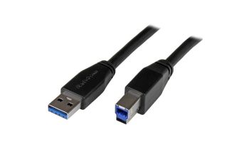 StarTech.com Aktives USB 3.0 USB-A auf USB-B Kabel - 5m