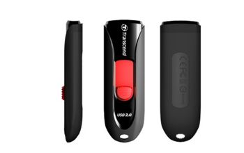 Transcend JetFlash 590 16GB USB-Stick USB Typ-A 2.0 Schwarz