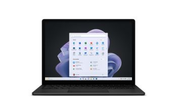Microsoft Surface Laptop 5 34,3 cm (13.5") Touchscreen Intel® Core™ i5 i5-1245U 8 GB LPDDR5x-SDRAM 256 GB SSD Wi-Fi 6 (802.11ax) Windows 11 Pro Schwarz