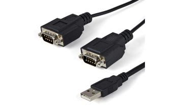 StarTech.com 2 Port FTDI USB auf Seriell RS232 Adapter - USB zu RS-232 Kabel