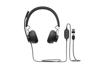 Logitech Zone Kopfhörer Kabelgebunden Kopfband Anrufe/Musik USB Typ-C Graphit