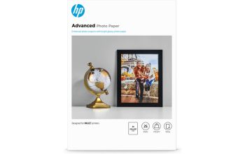 HP Advanced Fotopapier, glänzend, 250 g/m2, A4 (210 x 297 mm), 25 Blatt