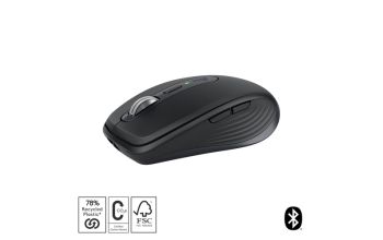 Logitech MX Anywhere 3S Maus rechts RF Wireless + Bluetooth Laser 8000 DPI