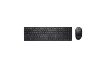 DELL KM5221W Tastatur Maus enthalten RF Wireless AZERTY Französisch Schwarz