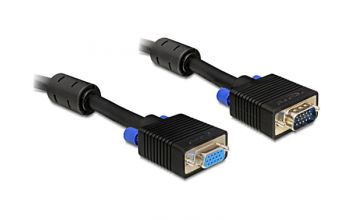 DeLOCK 5m VGA Cable VGA-Kabel VGA (D-Sub) Schwarz