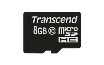 Transcend TS8GUSDC10 Speicherkarte 8 GB MicroSDHC NAND Klasse 10