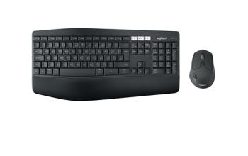Logitech MK850 Performance Tastatur Maus enthalten RF Wireless + Bluetooth QWERTY Englisch Schwarz