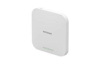 NETGEAR WAX610 WiFi 6 WLAN Access Point (AX1800 Speed Dual-Band Mesh, WPA3, 802.11ax, 2.5G LAN, Lokales oder Insight Remote Management, PoE+ powered - Netzteil optional)