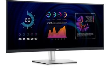 DELL P Series P3424WE Computerbildschirm 86,7 cm (34.1") 3440 x 1440 Pixel 4K Ultra HD LCD Schwarz