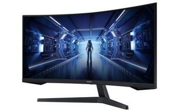 Samsung Odyssey C34G55TWWP Computerbildschirm 86,4 cm (34") 3440 x 1440 Pixel UltraWide Dual Quad HD LED Schwarz