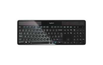 Logitech Wireless Solar Keyboard K750 Tastatur RF Wireless QWERTZ Deutsch Schwarz