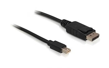DeLOCK 3m Displayport Cable mini DisplayPort Schwarz