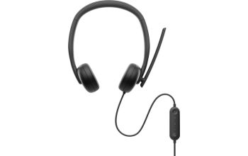 DELL WH3024 Kopfhörer Kabelgebunden Kopfband Anrufe/Musik USB Typ-C Schwarz