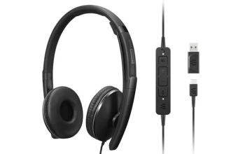 Lenovo 4XD1M45627 Kopfhörer & Headset Kabelgebunden Kopfband USB Typ-C Schwarz