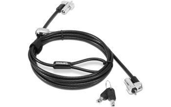 Lenovo 4XE1B81916 Kabelschloss Schwarz 1,8 m
